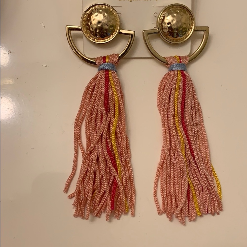 Deco fringe earrings